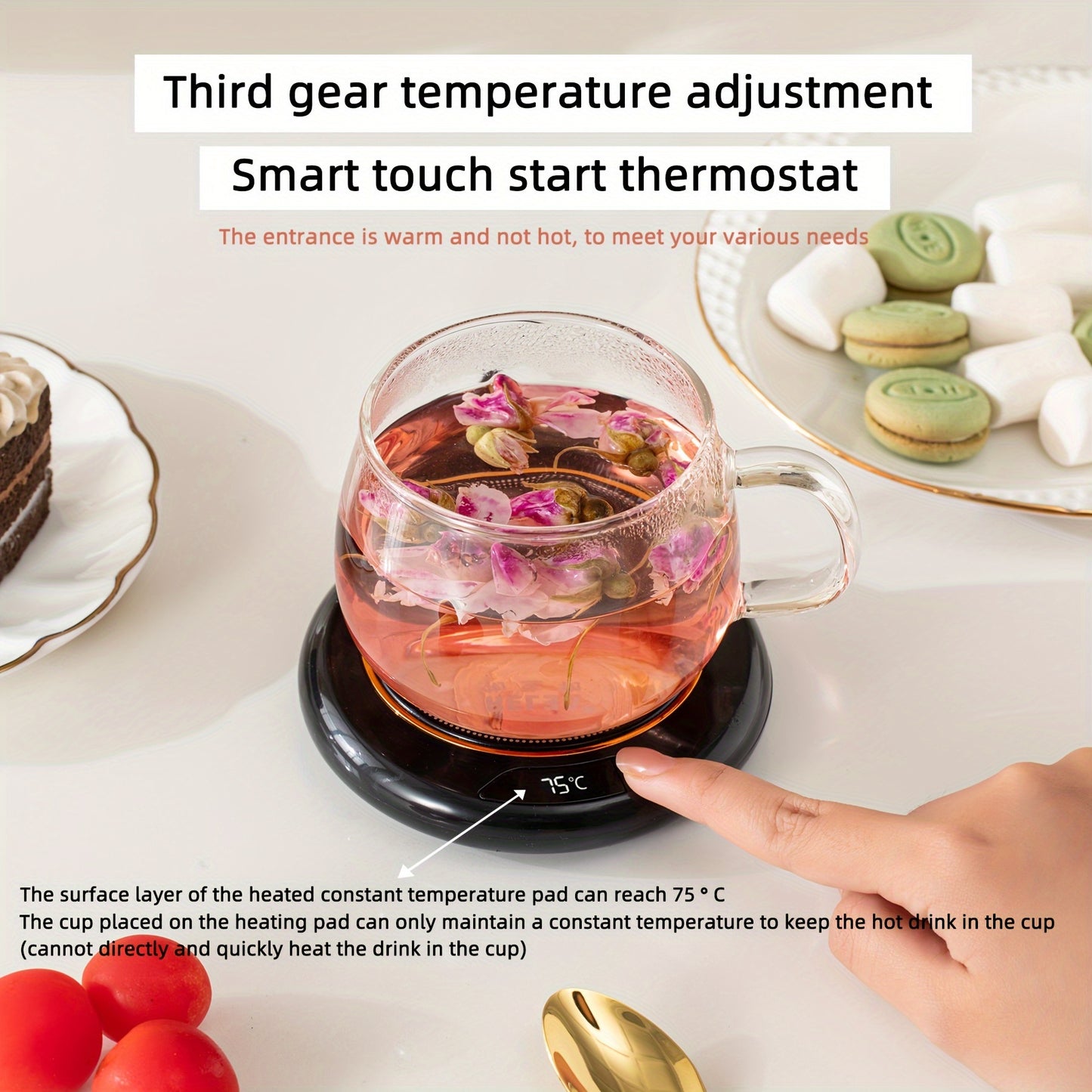 Smart Mug Warmer The Must-Have Accessory to Keep Your Drinks Hot ☕🔥